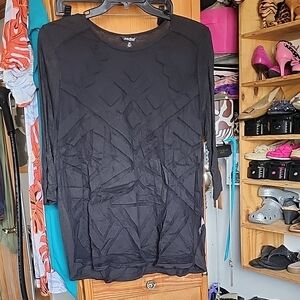 Black Long Sleeve Top